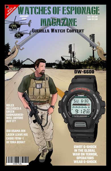 rolex vs g shock military